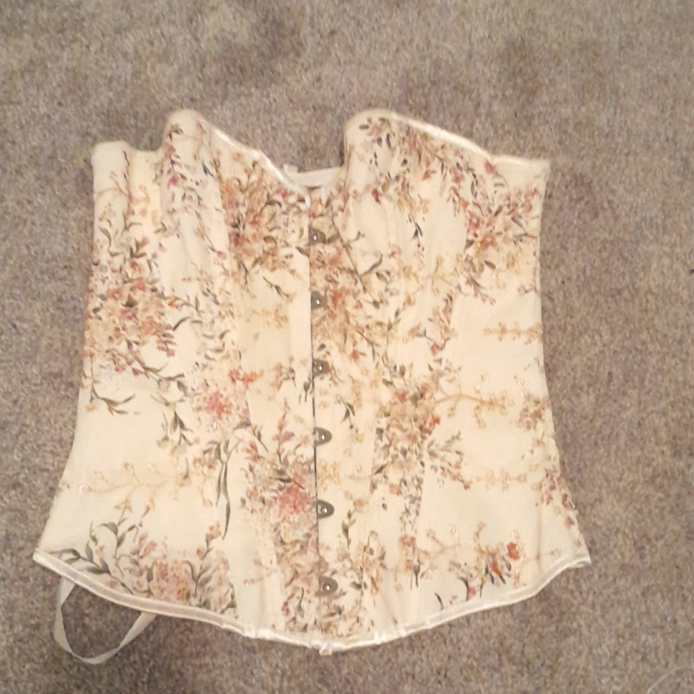 XS floral corset